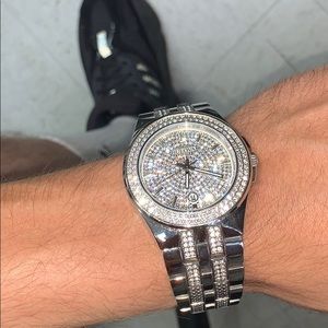 Bulova diamond watch